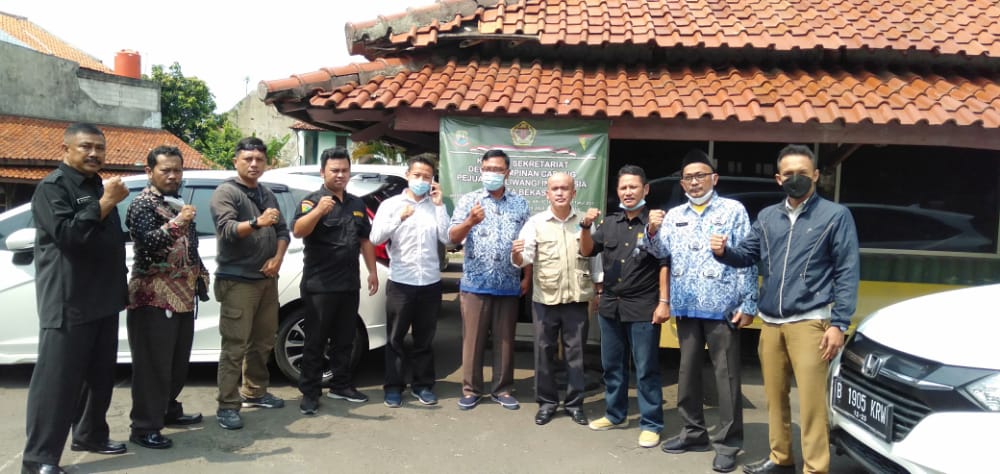 Dinas Kesbangpol Kota Bekasi Sambangi Sekretariat DPC Pejuang Siliwangi Indonesia