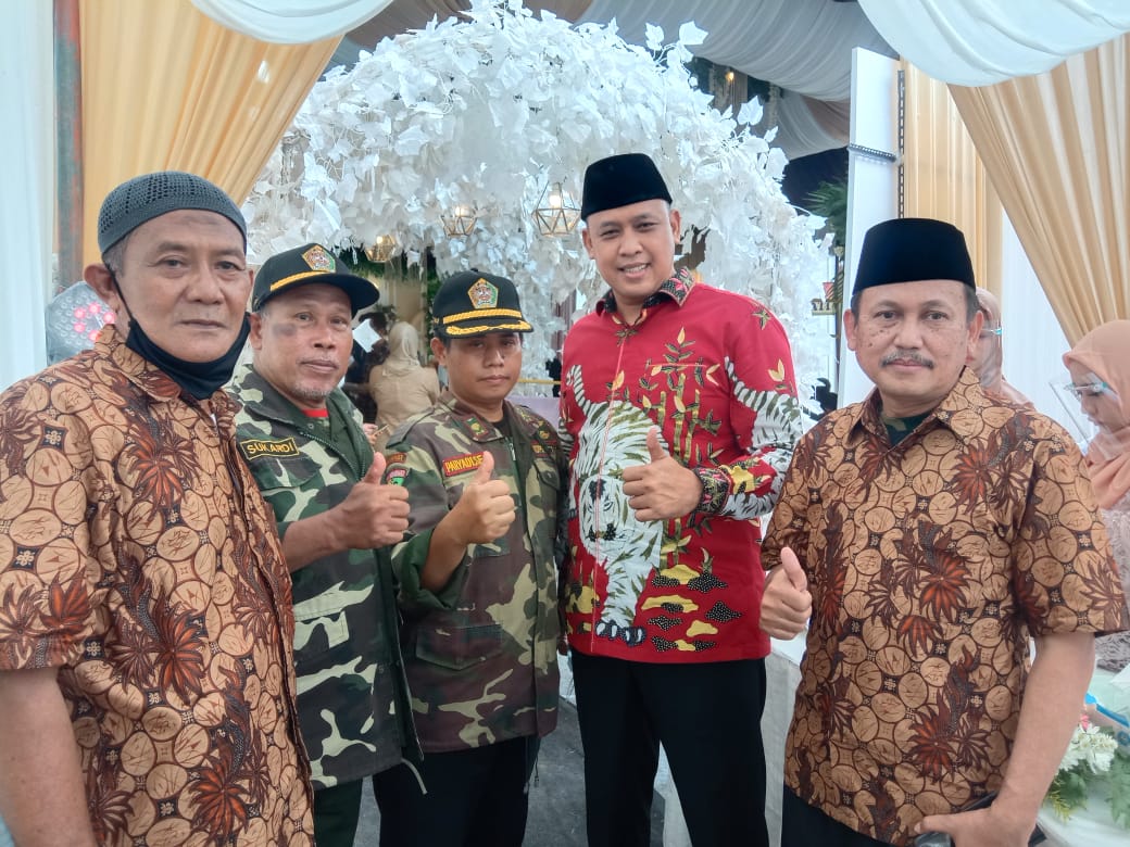 Wakil Wali Kota Bekasi Hadiri Pernikahan Anggota Pejuang Siliwangi Kota Bekasi