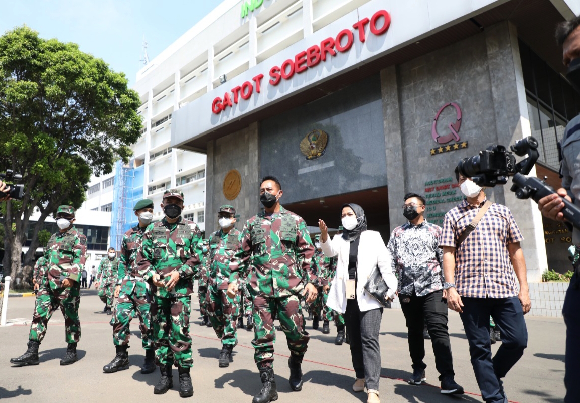 Instalasi Rumah Sakit Lapangan Modern RSPAD Gatot Subroto Jakarta Mulai Beroperasi