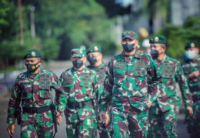 Pangdivif 3 Kostrad Sambut Satgas Pamrahwan Papua Yonif Para Raider 432 Kostrad