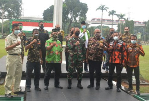 Pangdam Jaya Ajak Ormas se-Jakarta Menghimbau Warga Untuk Vaksinasi