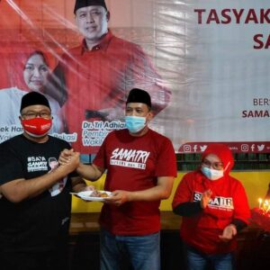 Wakil Walikota Bekasi Menghadiri Tasyakuran Milad SAMATRI Ke-3