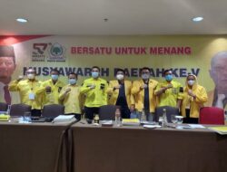 Menangkan Musda V DPD Golkar Kota Bekasi, Nofel Terpilih Secara Aklamasi